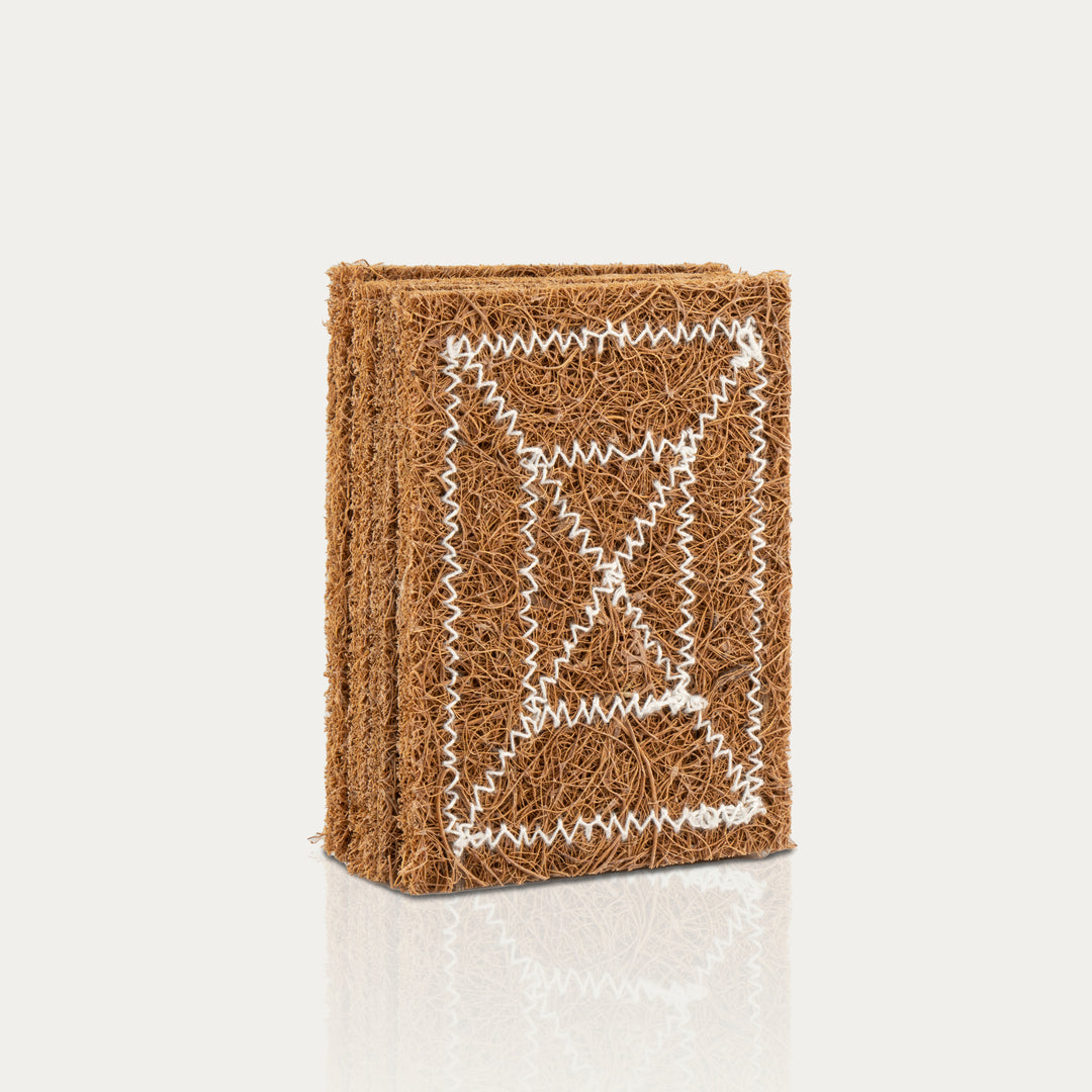 Coconut Coir Cleaning Scrub Pad | Pack of 4 & 8 | Scratch-free | Eco-Friendly | Plastic Free Scrubber