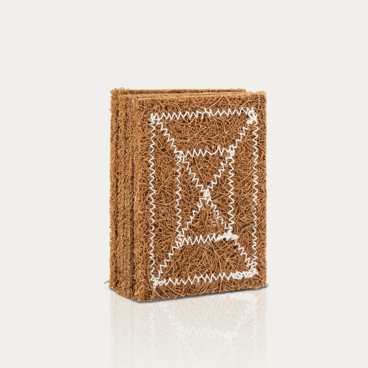 Coconut Coir Cleaning Scrub Pad | Pack of 4 & 8 | Scratch-free | Eco-Friendly | Plastic Free Scrubber