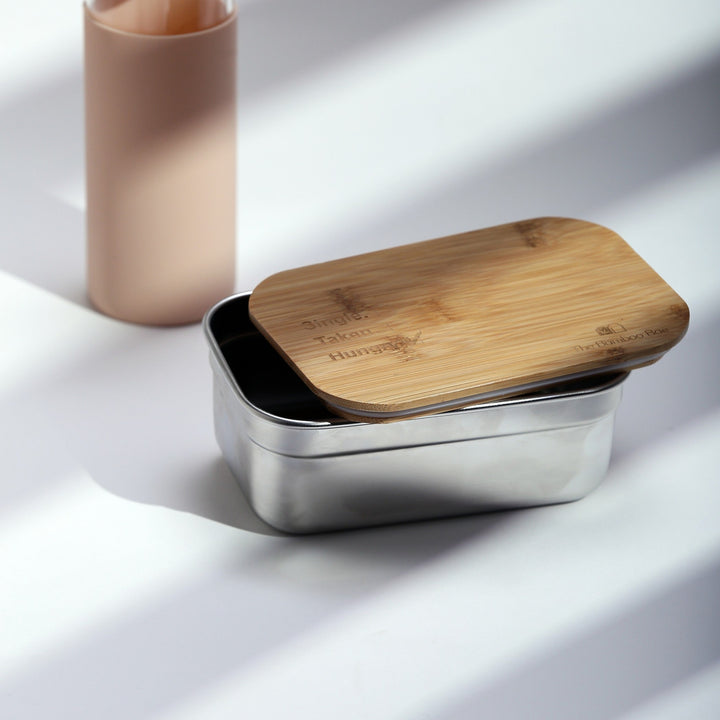 Bamboo Lunch Box | Sustainable Bento Box | Wooden Tiffin