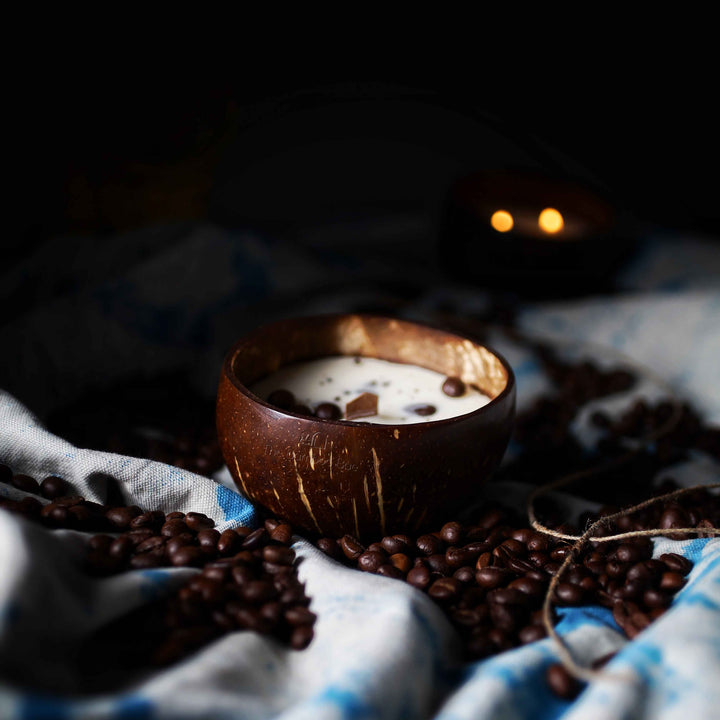 Coconut Shell Coffee Candle