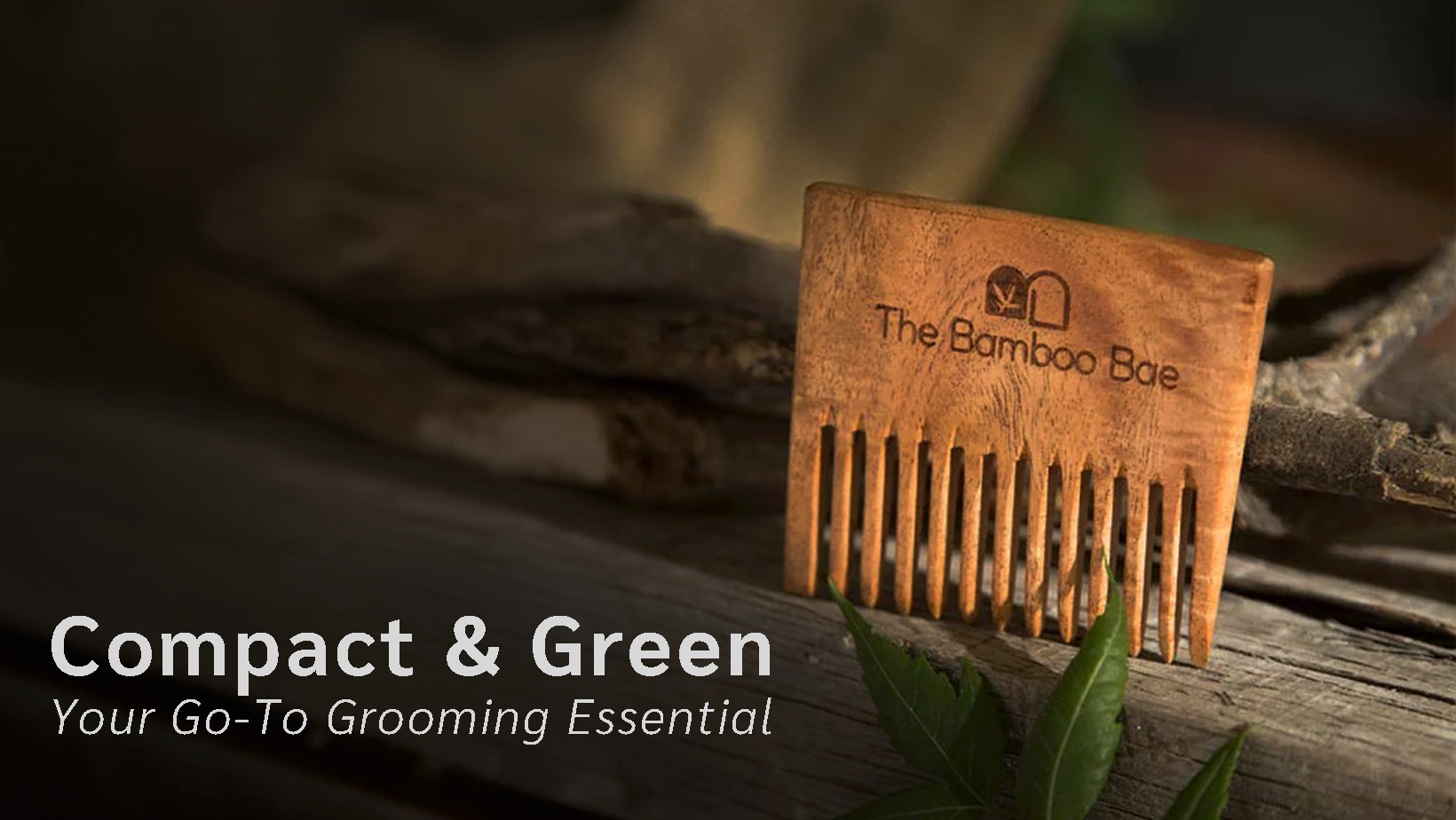 All Natural Bamboo Pocket Comb