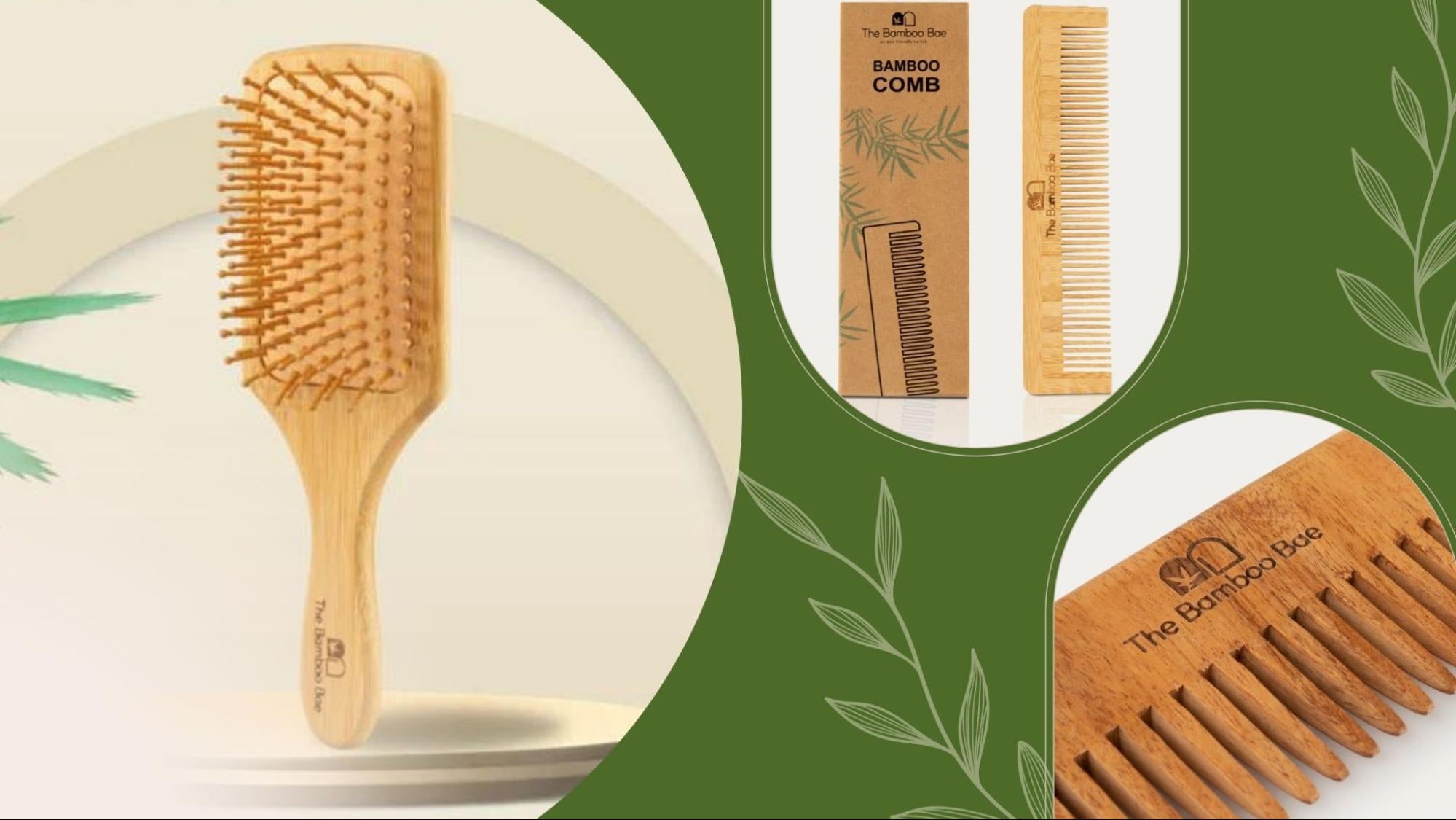 Wooden Comb Kits for All Hair Types