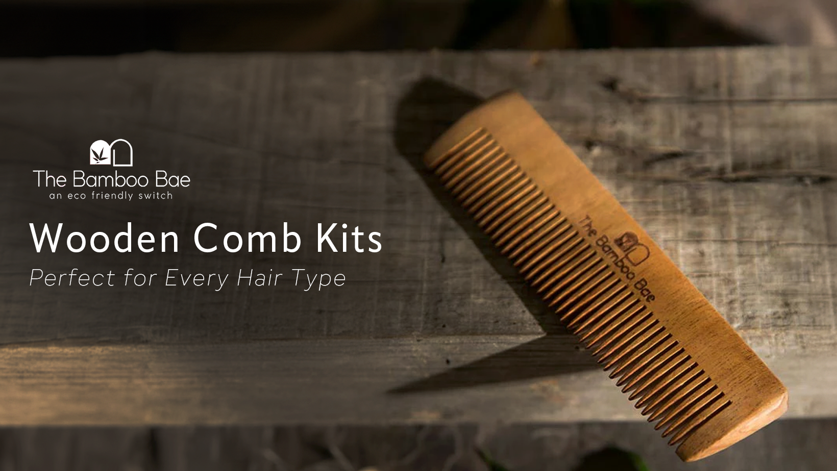 Wooden Comb Kits for All Hair Types.