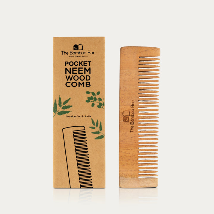 Neem Comb | Pocket Size 5 Inches | Travel Comb