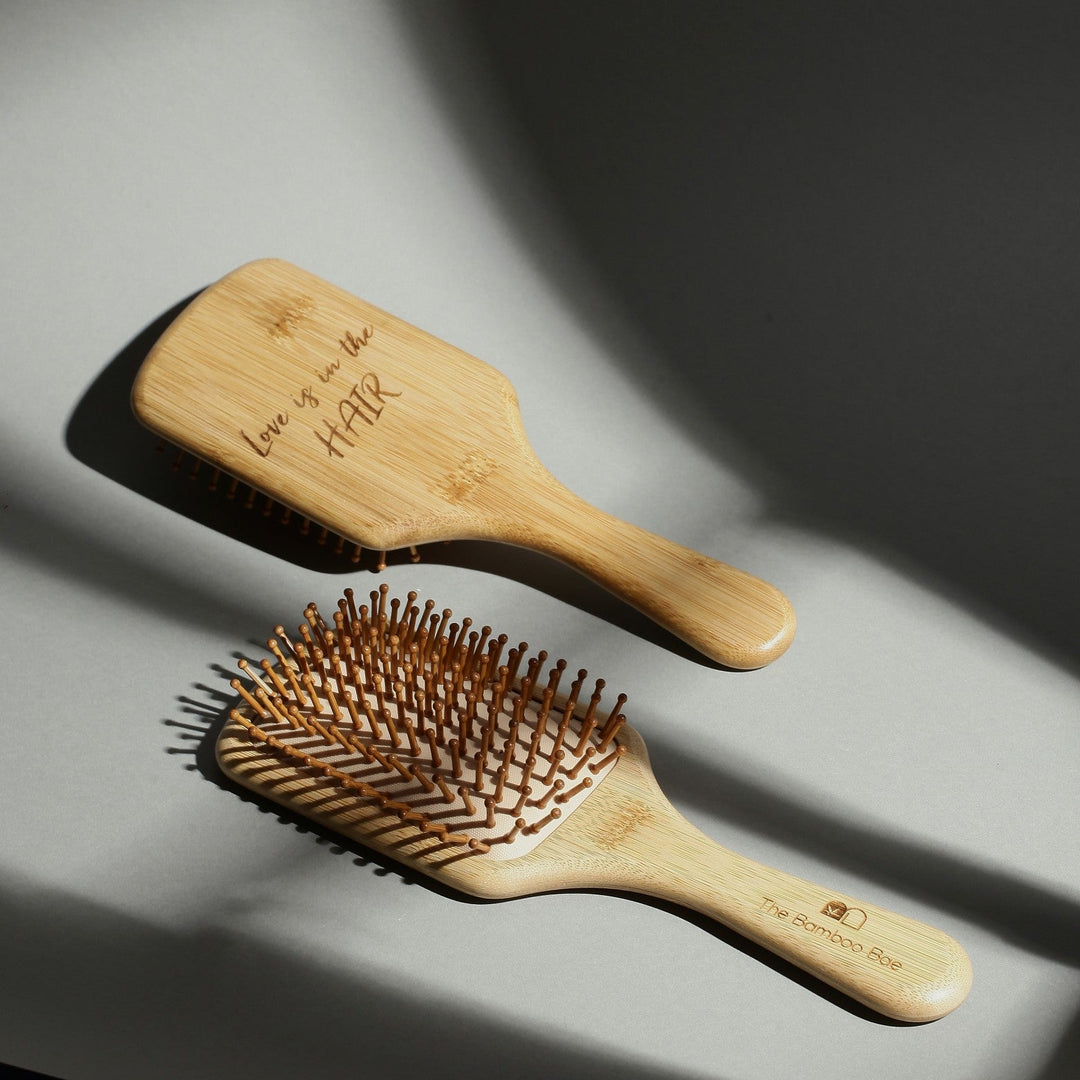 bamboo hair brush Paddle Brush