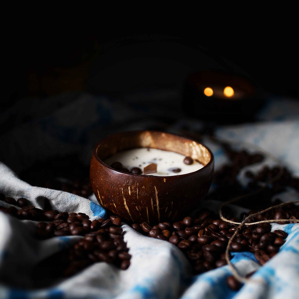 Coconut Shell Coffee Candle